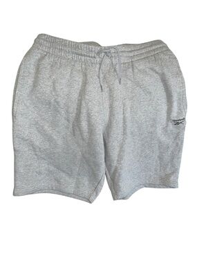 Reebok Men's Heather Gray Athletic Shorts Size XL